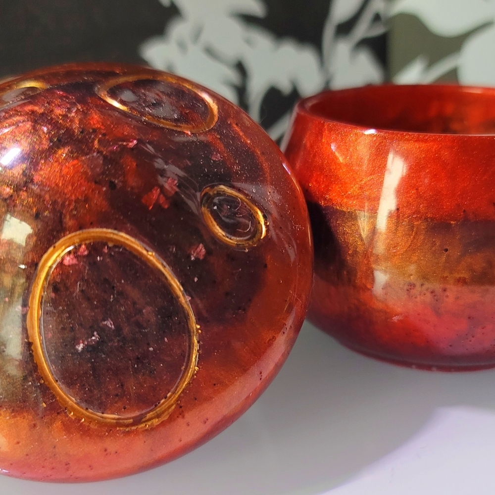 Mushroom Trinket Jar
